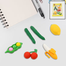 3D Mix Design Fancy & Colorful Erasers – Novelty Set for Kids & School Prize (1 Set)