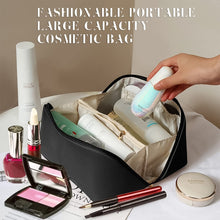Travel Makeup & Toiletry Organizer Pouch with Zipper & Handle (1 Pc / Mix Color)