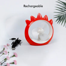 Mini Desktop Fan – USB Rechargeable Cooling Fan for Home, Office & Car