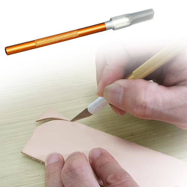 Precision Electronic Spices Cutting Knife with 5 Extra Sharp Blades (1 Set)