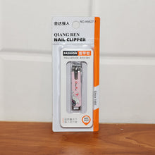 Cute Nail Clipper with Nail Catcher, Nail File - Stainless Steel (1 Pc)