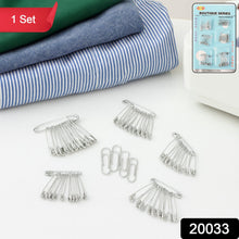 Steel Safety Pins Set