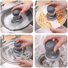 Handheld Soap Dispenser with Scrub (1 Set)