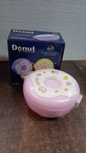 Donut Shaped Double Insulated 3 Compartment Lunch Box (1 Pc / Mix Color)