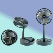 Rechargeable Desktop Table Fan Mobile Phone Holder (1 Pc)