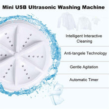 Mini Turbo Washing Machine – Portable USB Washer for Home & Small Spaces