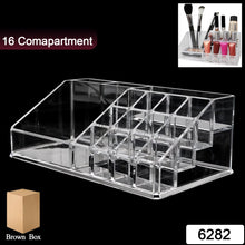 16 Compartment Cosmetic Makeup Jewellery Lipstick Storage Organiser Box