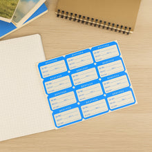 10 Sheets Self-Adhesive Label Stickers