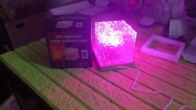 Ocean Wave Projector Lamp – 3D Water Wave LED Night Light with Remote