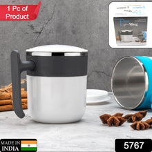 Stainless Steel Insulated Coffee Tea Mug  Cup for Office Home 1 Pc